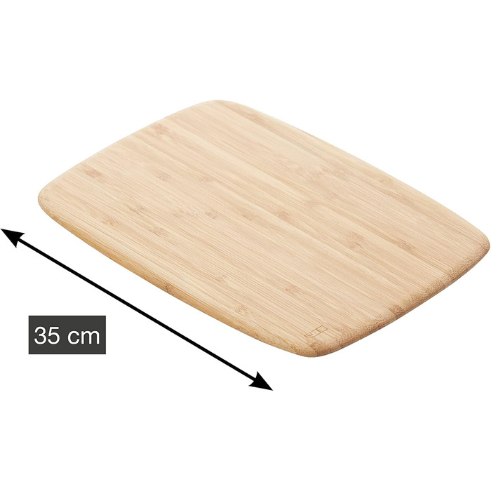 Обробна дошка для кухні 35x25x0,8 см – для хліба, м'яса, овочів та фруктів