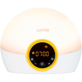 Світловий будильник Lumie Bodyclock Rise 100 з імітацією сходу та заходу сонця, білий