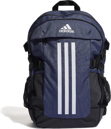 Рюкзак adidas Power універсальний, тіньово-синій/білий/чорний, один розмір