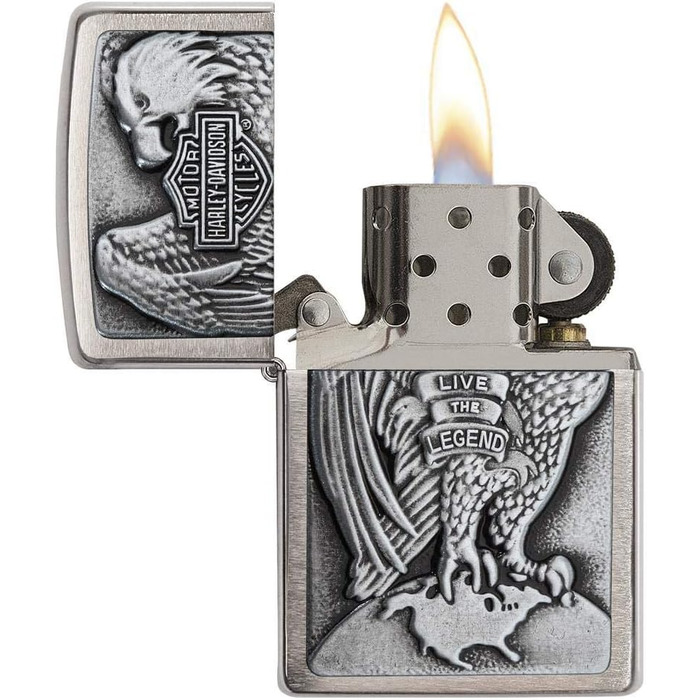 Запальничка Zippo Eagle & Globe, оригінал США, бензинова