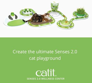 Catit Wellness Центр для котів, масажний набір, різнокольоровий