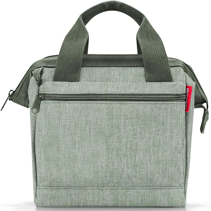 Сумка через плече Reisenthel Allrounder Cross Twist sage, водостійка, знімний регульований ремінь