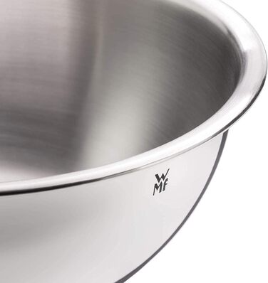 Набір кухонних мисок WMF Function Bowls, 2 шт, 22 і 24 см, з нержавіючої сталі Cromargan, багатофункціональні: для змішування, салату, сервірування, штабельовані