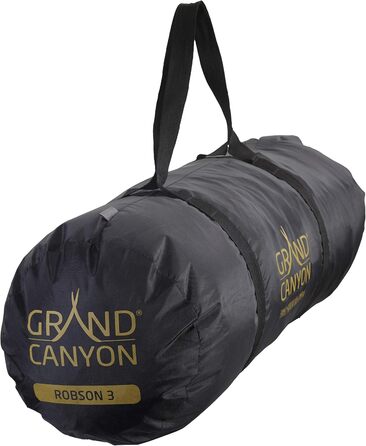 Намет Grand Canyon Robson тунельний, просторий, 2 входи, великий тамбур для кемпінгу, туризму, легко збирається