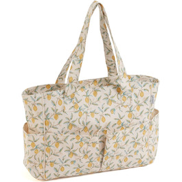 Сумка для рукоділля з бавовни Hobby Gift Morris Zitronen 13x36x31 см