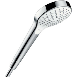 Душова лійка hansgrohe Croma Select S 110 мм, 3 режими, антикальк, біло-хромована