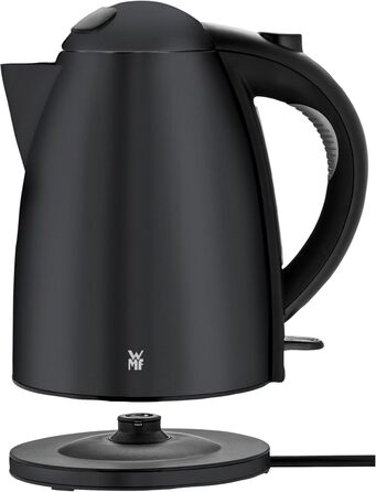Електрочайник WMF Stelio 1,7 л, нержавіюча сталь, 2400 Вт, з підсвіткою та фільтром від накипу, матовий чорний