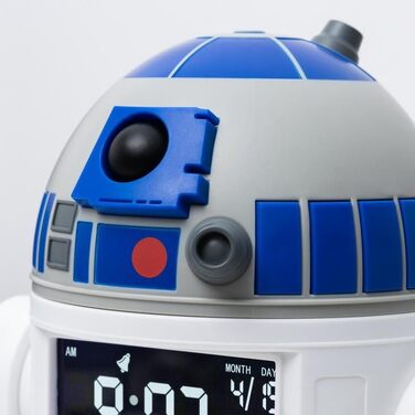 Будильник R2D2 Star Wars з USB, офіційний мерч, звуки R2D2, декор для фанатів