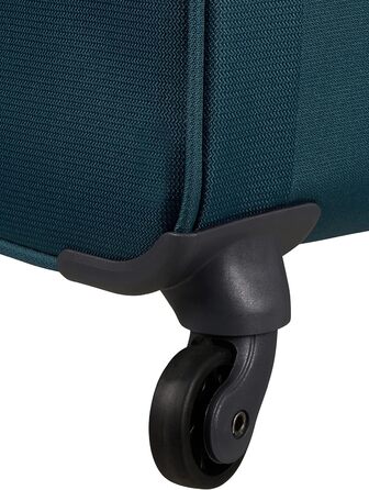 Валіза Samsonite Citybeat Spinner S (синя, Petrol Blue), валіза Samsonite Citybeat Spinner M EXP (66 см, 67/73 л, розширювана)