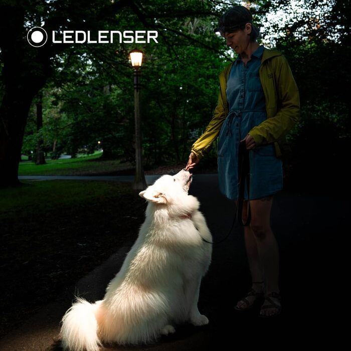 Налобний ліхтар Ledlenser HF4R Core, 500 люмен, LED, акумуляторний, водонепроникний IP68, з червоним світлом для outdoor-активностей