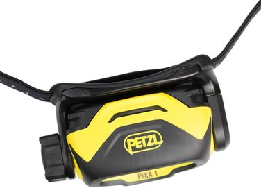 Ліхтар налобний PETZL PIXA 1, чорний/жовтий, універсальний розмір
