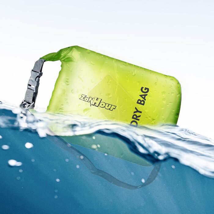 Водонепроникний Dry Bag – прозора сумка з роликовою застібкою, 2/5/10/20 л, для подорожей, плавання, каякінгу, кемпінгу, риболовлі, захисту від дощу