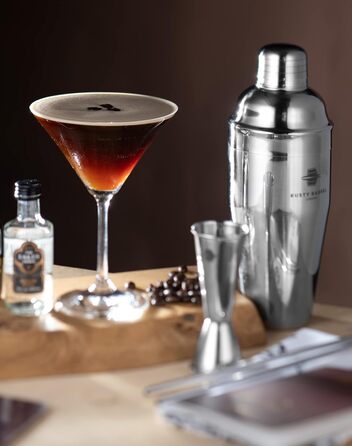 Коктейльний набір Rusty Barrel Knightsbridge шейкер з нержавіючої сталі