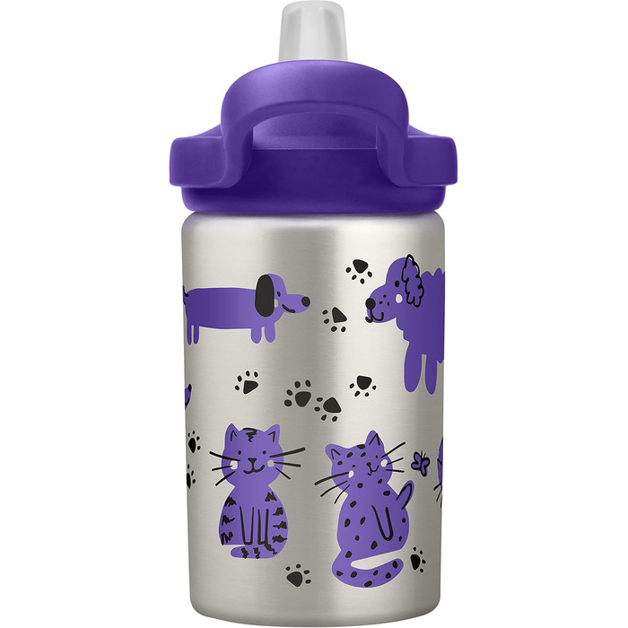Дитяча пляшка для води CamelBak Eddy+ Cats & Dogs, універсальна