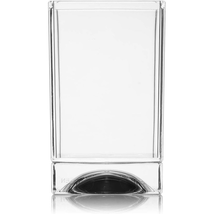 Тримач для зубних щіток Kartell Boxy, пластик, прозорий, 7x7x12 см