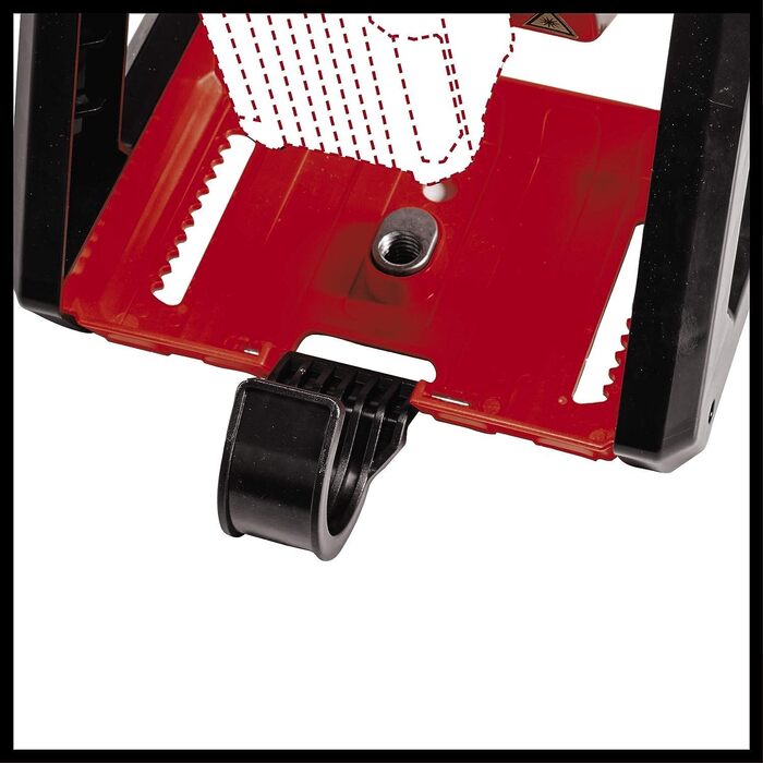Акумуляторний LED ліхтар Einhell TE-CL 18/2000 LiAC Solo Power X-Change 18В, літій-іонний, поворотна голова, білий, гібридний, без акумулятора та зарядного