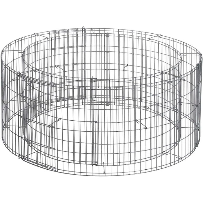 Камін bellissa Gabion зі штангами барбекю, 92х40см