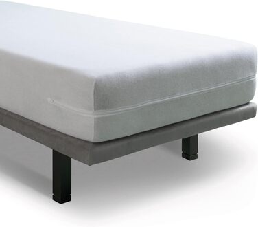 Наматрацник Velfont 90x200 см, 2 шт, фротте, бавовна, з блискавкою, сертифікат Oeko-TEX