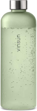 VINSUN пляшка для води 650/1000/1500 мл, тританова, герметична, без BPA, для газованої води, спорт, школа, офіс, велосипед