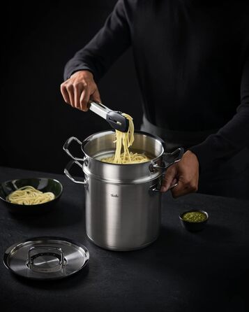 Кухонні щипці Fissler Original-Profi з нержавіючої сталі, силіконові, великі, преміум якість, для грилю та кухні