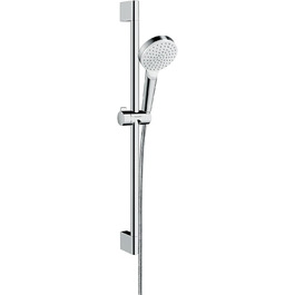Душовий набір hansgrohe Crometta 0,65 м, водозберігаючий, білий/хром