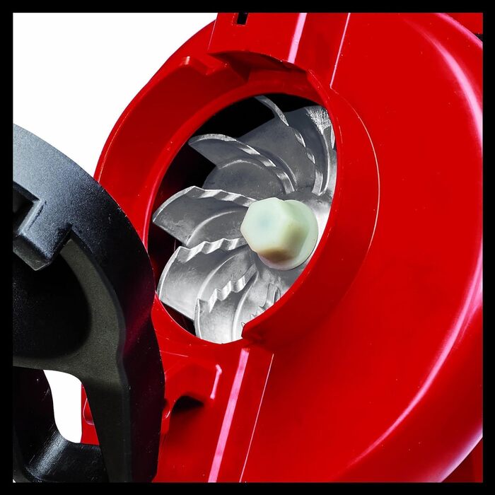 Електричний садовий пилосос Einhell GC-EL 3000 E, 3000 Вт, 45 л, з мішком, на колесах, функція всмоктування та обдуву, регульована ручка, 300 км/год, 840 м³/год