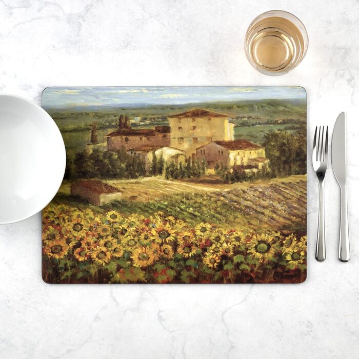 Підставки під чашки Pimpernel Tuscany, 6 шт, пробка, преміум