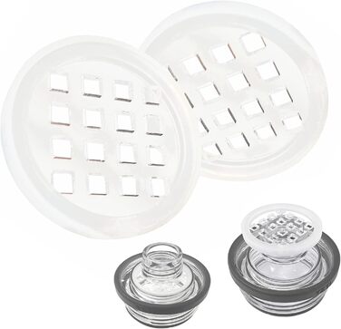 Блокатор льоду для пляшок Yeti Rambler, 2 шт, запобігає потраплянню кубиків та дробленого льоду в напій, сумісний з пляшками 18/26/1020 мл