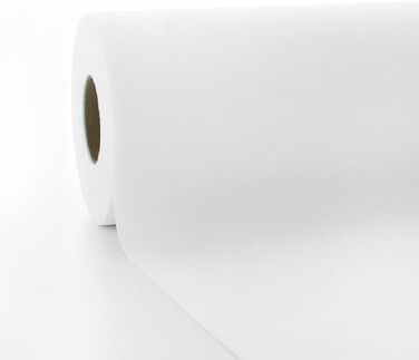 Airlaid скатертина-рулон 118×25 м, біла, для сервірування столу, сервировочна, одноразова, serviettendirekt.de