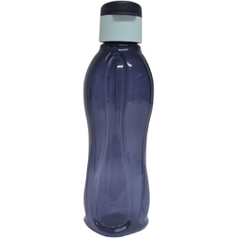 Пляшка для води Tupperware Eco To Go 500 мл, бірюзова, багаторазова, з кришкою Flip Top, пластикова, для напоїв