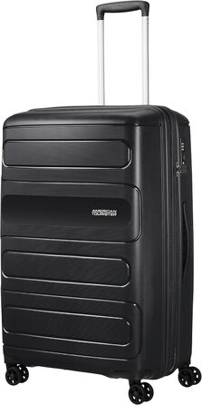 Валіза American Tourister Sunside Spinner L 77 см, розширювана, чорна, 118 л