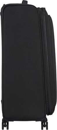 Валіза American Tourister Hyperspeed розширювана, 80 см, 109/116 л, бірюзова (Deep Teal) або чорна (Jet Black), Spinner L