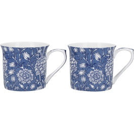 Набір з 2-х чашок з тонкої кістяної порцеляни V&A William Morris Wild Tulip, 230 мл