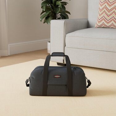 Дорожня сумка Eastpak Stand+, 34 л, 53×25×24 см, тройний денім, синя