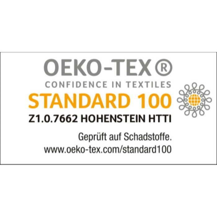 Наматрацник Badenia Bettcomfort Clean Cotton, 90x200 см, білий, сертифікат OEKO-TEX, німецька якість, бавовна