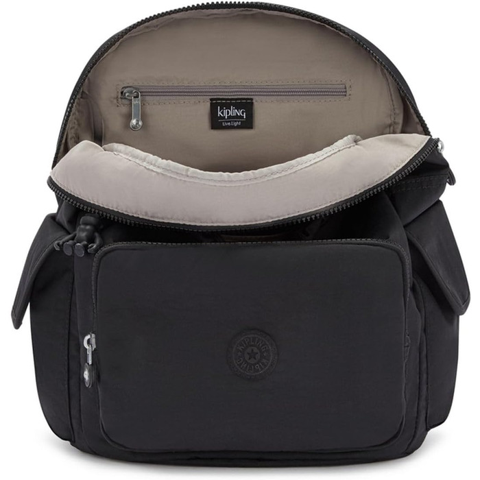 Міський рюкзак Kipling CITY PACK середній, чорний/коричневий