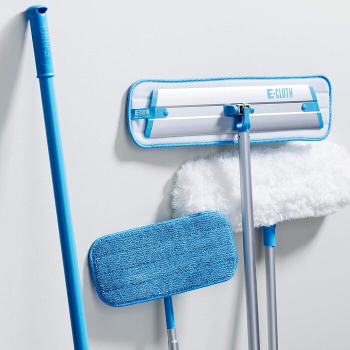 Насадка для мопа E-Cloth Deep Clean, мікрофібра, змінна, для вологого прибирання твердих підлог: паркет, ламінат, плитка, камінь, багаторазова, 4 шт.