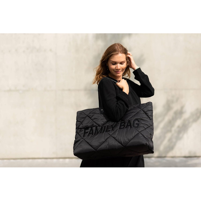 Дитяча сумка Childhome Family Bag для мами, велика дорожня/пеленальна, знімна косметичка, містка