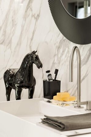 Тримач для зубних щіток Kartell Boxy, пластик, прозорий, 7x7x12 см