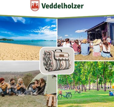 Пікнік-ковдра Boho 200x200 см, водонепроникна, пляжна, XXL, ізоляційна, м'яка, для кемпінгу, парку, фестивалю, складана, прана