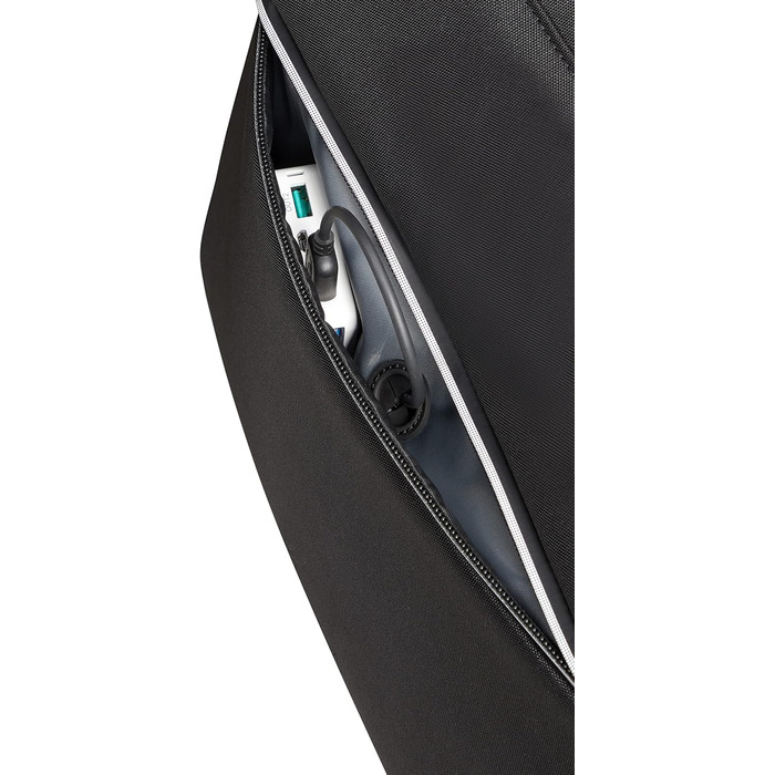 Розширювана сумка для ноутбука Samsonite Litepoint 15,6'' чорна, 40,5 см, 17,5/22 л