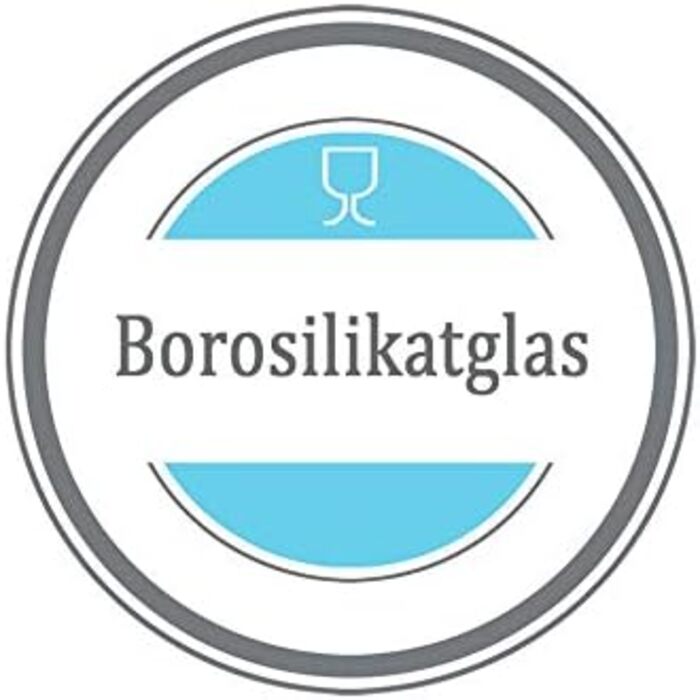 Чайник скляний Trendglas Jena Miko 1,2 л – термостійке боросилікатне скло, для чаю, прозорий, Німеччина
