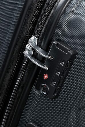 Валіза American Tourister Tracklite Spinner 78 см, 120 л, розширювана, темно-сіра