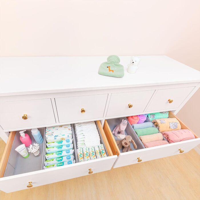 Органайзер для шухляд IKEA HEMNES, 5 шт., оригінал, система зберігання для пелюшок, дитячого одягу, білизни, міцний дно