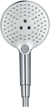 Душова лійка hansgrohe Raindance Select S, 3 режими, антикальк, білий/хром