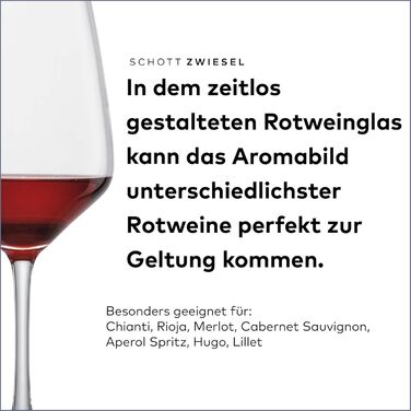Келихи Schott Zwiesel з 8 упаковок Tulip, 4 білих і 4 червоних вина