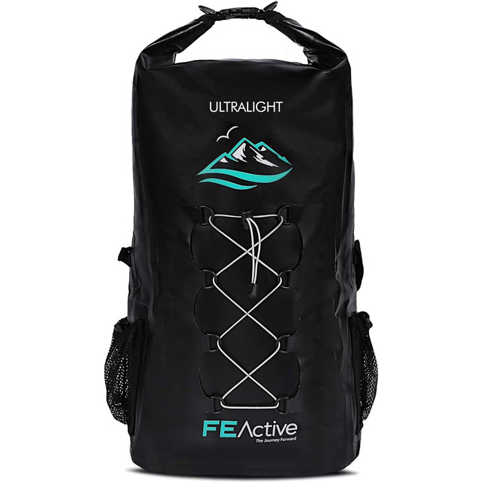 Водонепроникний рюкзак FE Active 30 л для водних та outdoor активностей з м'якими лямками та зовнішніми сітками
