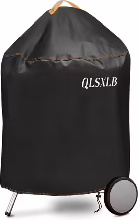 Водонепроникний чохол для гриля QLSXLB, Ø50x81 см, 420D Оксфорд, захисний для круглих та газових грилів від вологи, УФ, цвілі та іржі