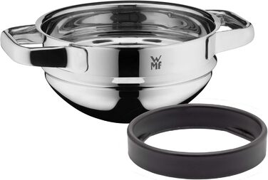 Миска для водяної бані WMF Compact Cuisine 16,5 см, сталева, полірування, для збивання, підходить для посудомийної машини, штабельована