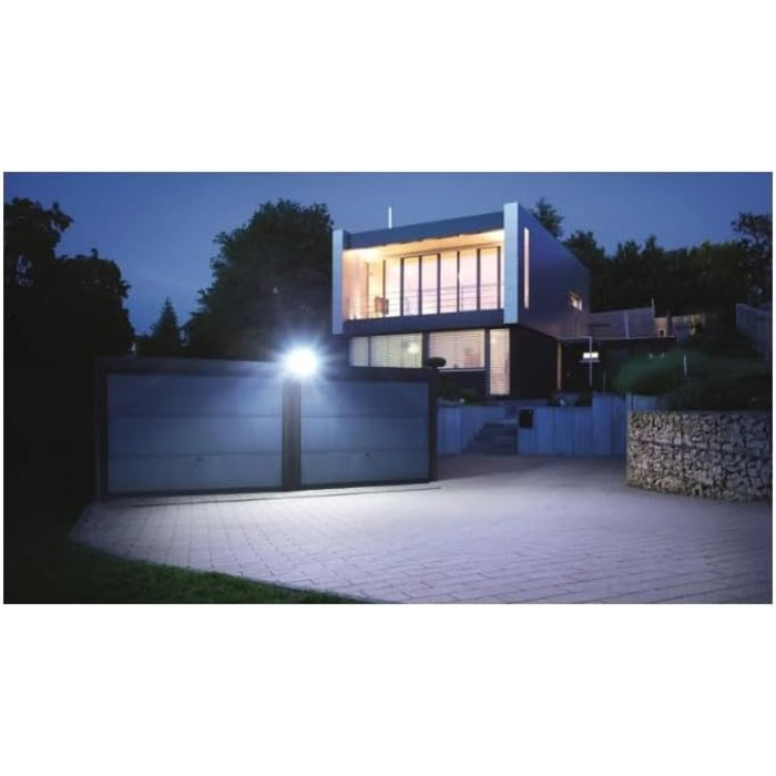 Світлодіодний прожектор Steinel XLED Home 2 S, білий, 13,7 Вт, 1550 лм, 180°, дальність 10 м, без датчика руху, поворотний